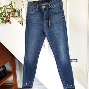 J Brand Raw Hem Skinny Sz 26 NWT